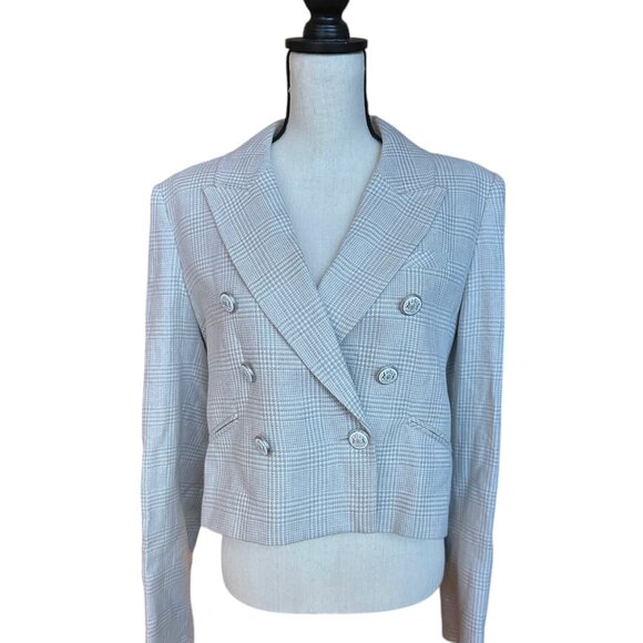 Veronica Beard Linen Nevis Jacket